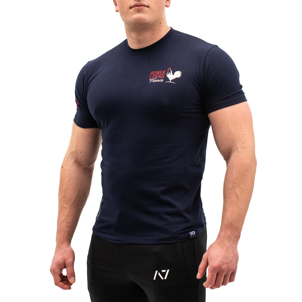 France Navy 바그립 남성 셔츠