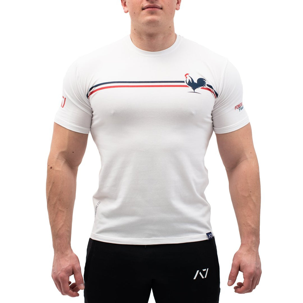 France White 바그립 남성 셔츠