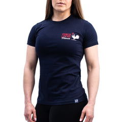 France Navy 바그립 여성 셔츠